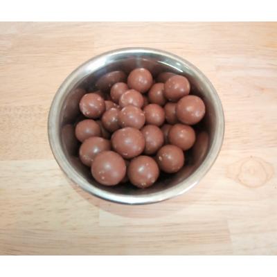 Billes de maïs soufflées au chocolat au lait bio 100 Gr