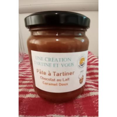 Pâte à tartiner caramel doux pot de 230gr