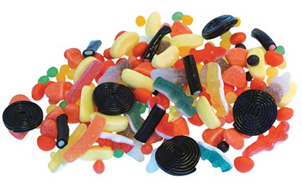 Mélange de bonbons Haribo